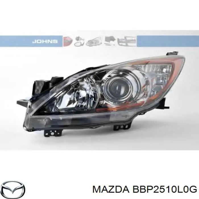 BBP2510L0G Mazda luz esquerda