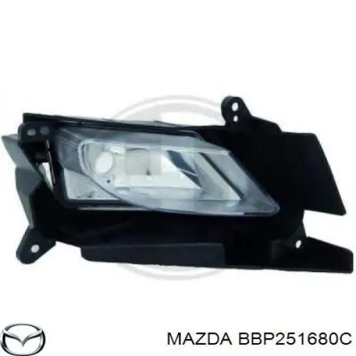 Противотуманная фара Мазда 3 BL (Mazda 3)