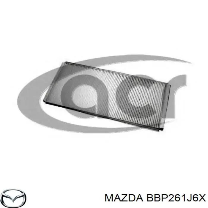 Фильтр салона BBP261J6X Mazda