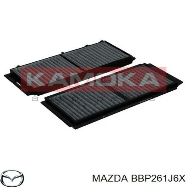 Фильтр воздушный отопителя Mazda BBP261J6X цена, от 7.56 USD