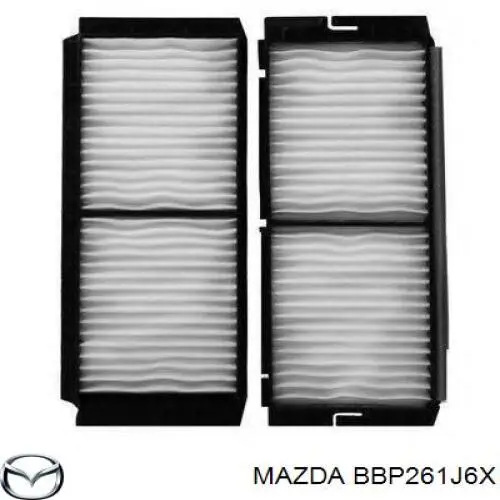 Фильтр салона BBP261J6X Mazda