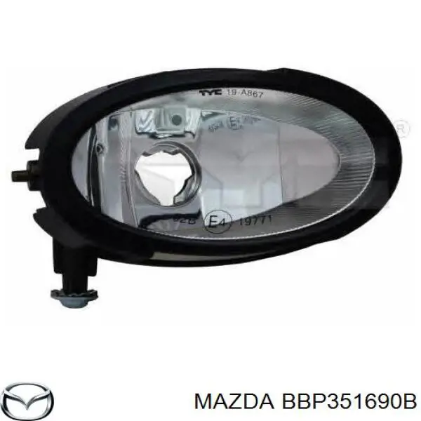 BBP351690B Mazda фара противотуманная левая