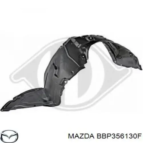 BBP356130F Mazda подкрылок крыла переднего правый