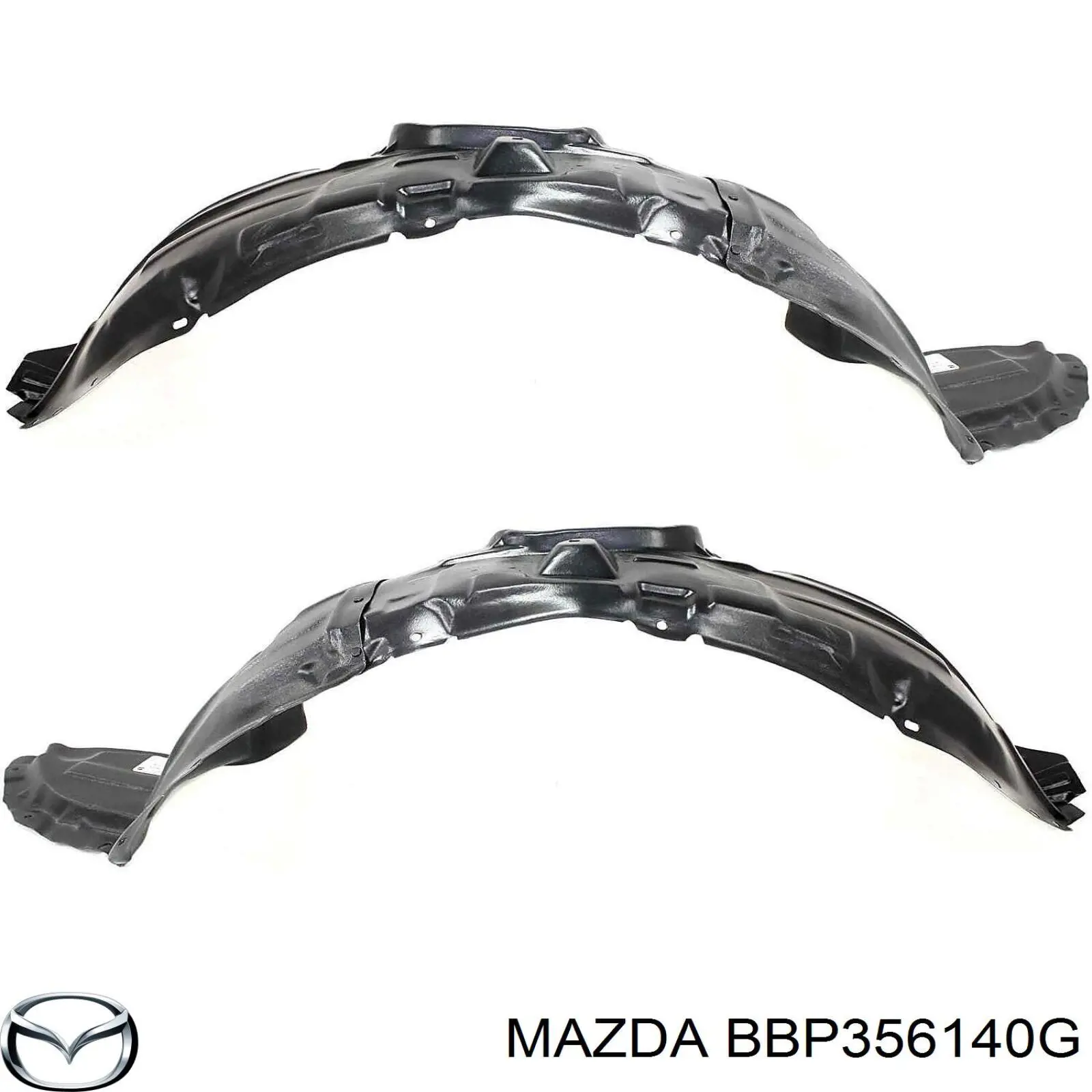 BBP356140G Mazda Подкрылок крыла переднего левый