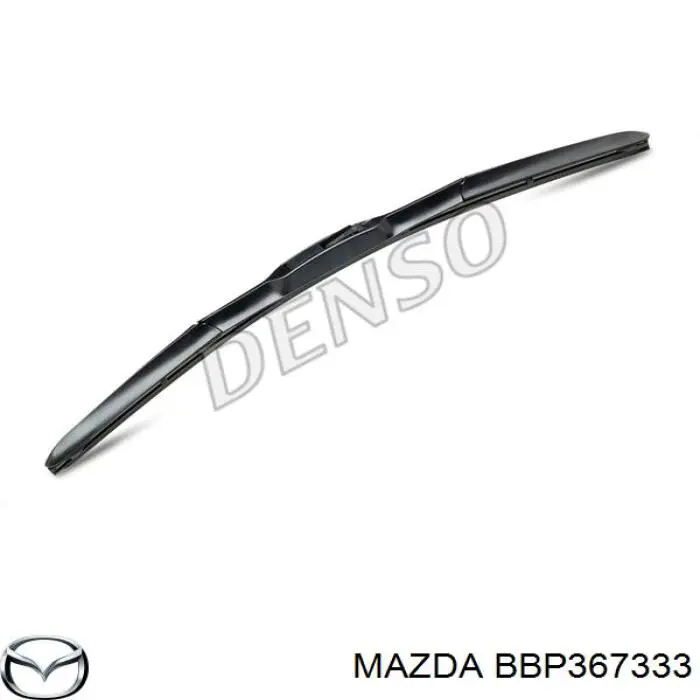 Elástico da escova de limpador pára-brisas de passageiro para Mazda 3 (BL)