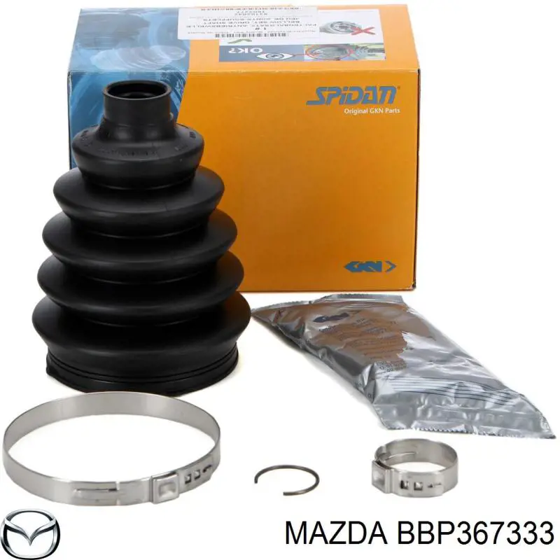 Резинка щетки стеклоочистителя пассажирская Mazda BBP367333 цена, от 12.25 USD