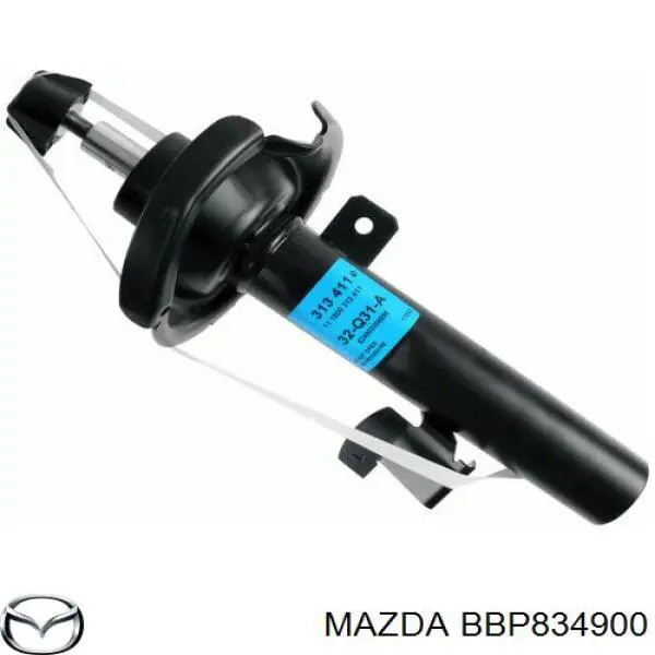 BBP834900 Mazda амортизатор передний левый