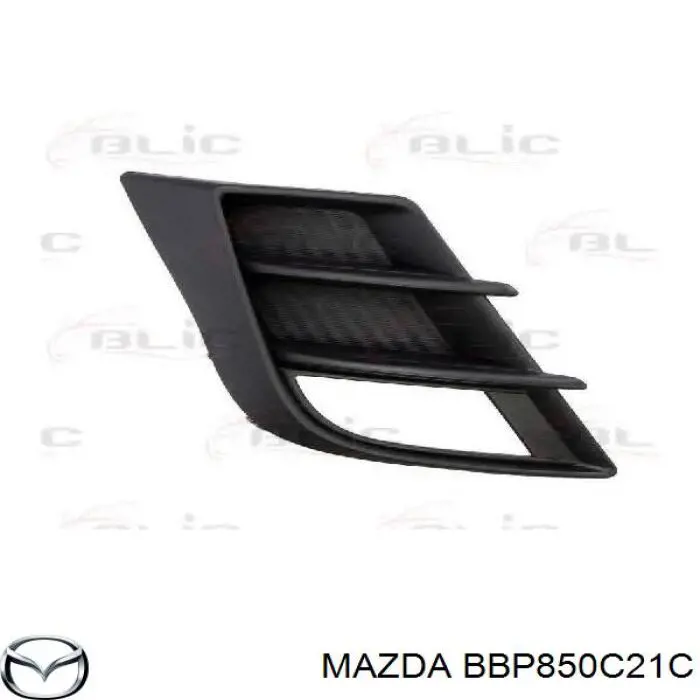 Решетка бампера переднего левая BBP850C21C Mazda