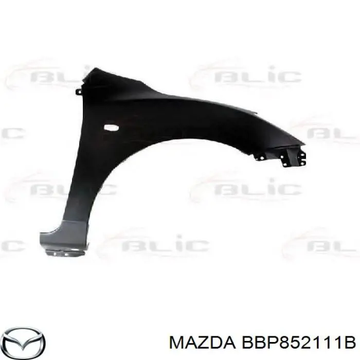 Крыло переднее правое Mazda BBP852111B