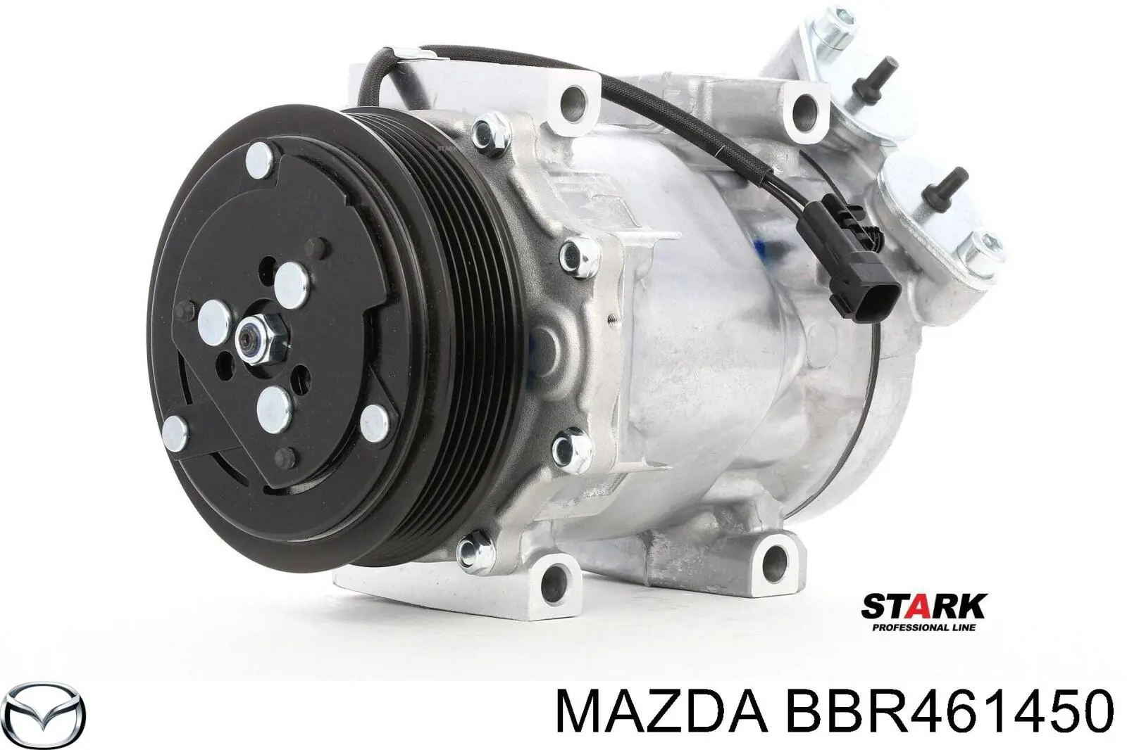 BBR461450 Mazda компрессор кондиционера