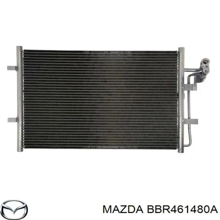 BBR461480A Mazda радиатор кондиционера