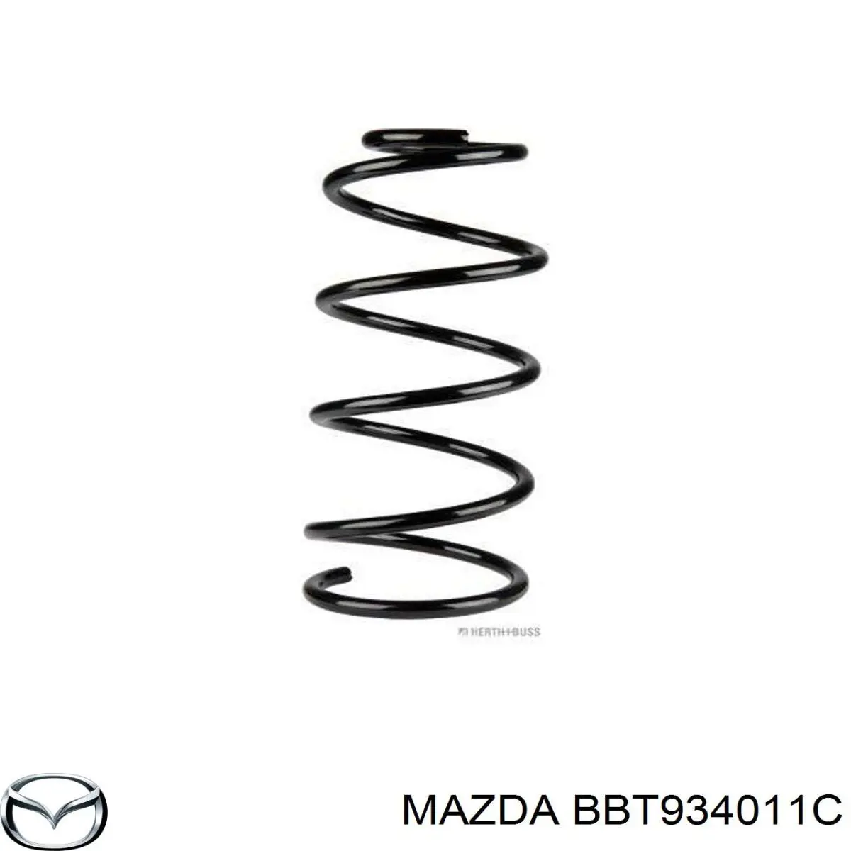 Купить BBT934011C Mazda Винтовая пружина подвеска