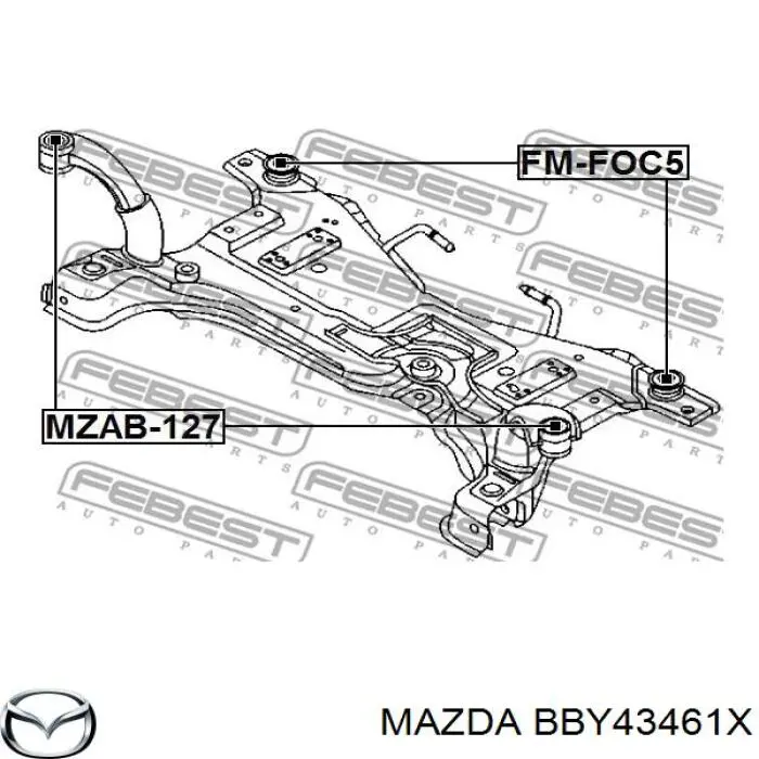 Mazda BBY43461X цена, от 691.20 USD