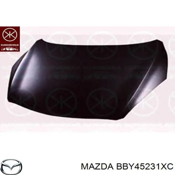 Капот двигателя Мазда 3 