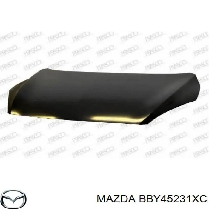 Capó del motor BBY45231XC Mazda