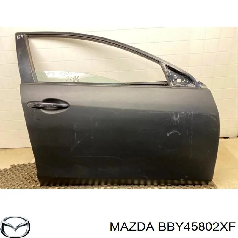 BBY45802X Mazda дверь передняя правая