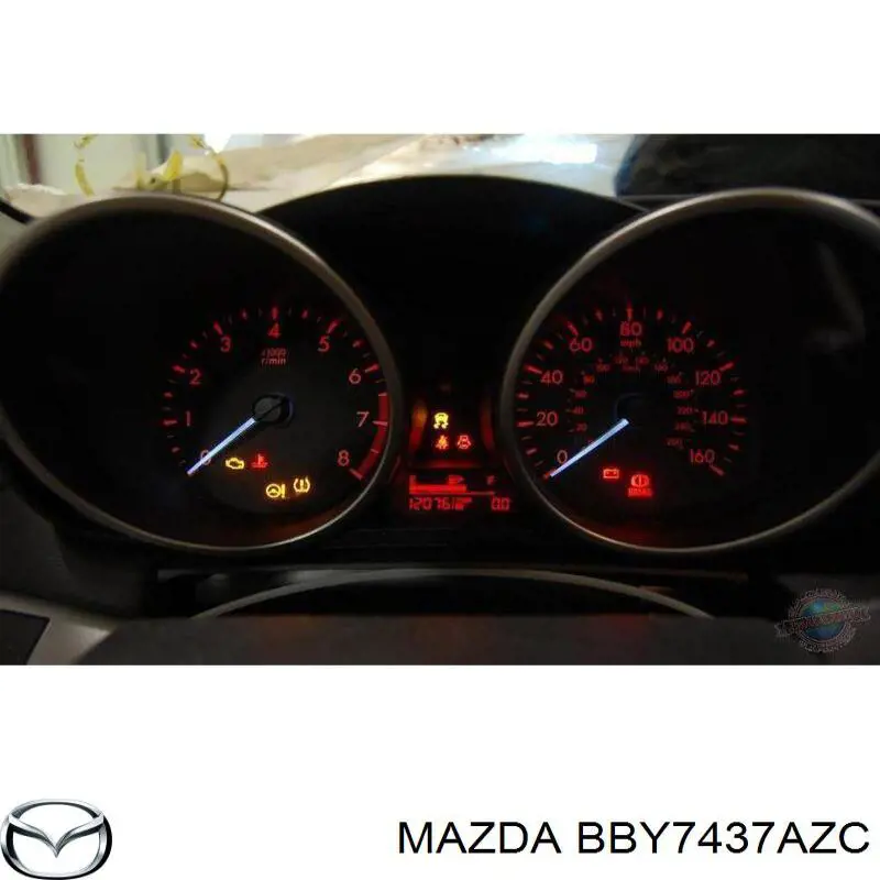 BBY7437AZC Mazda Блок ABS гидравлический