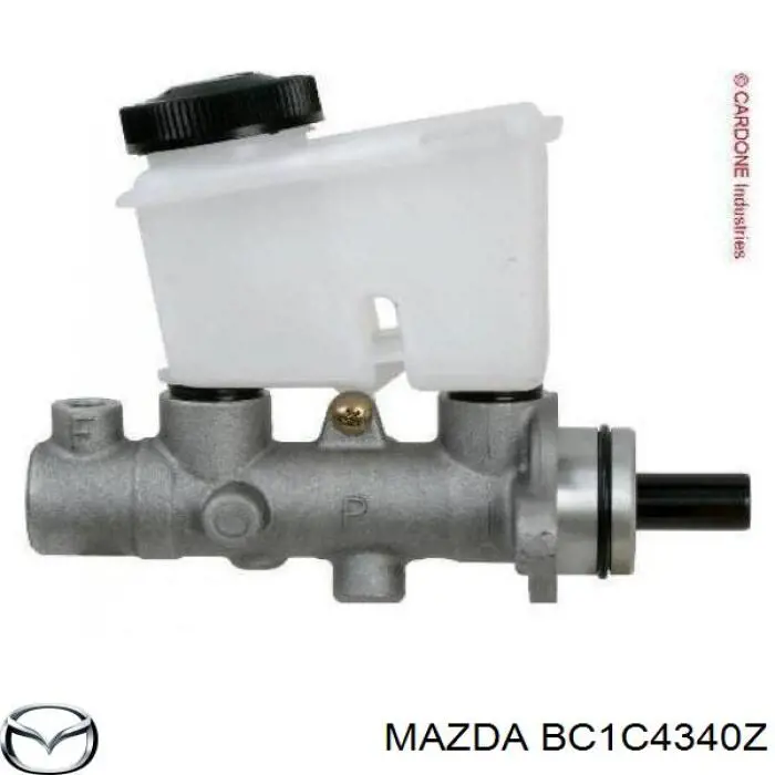 Купить BC1C4340Z Mazda Главный тормозной цилиндр