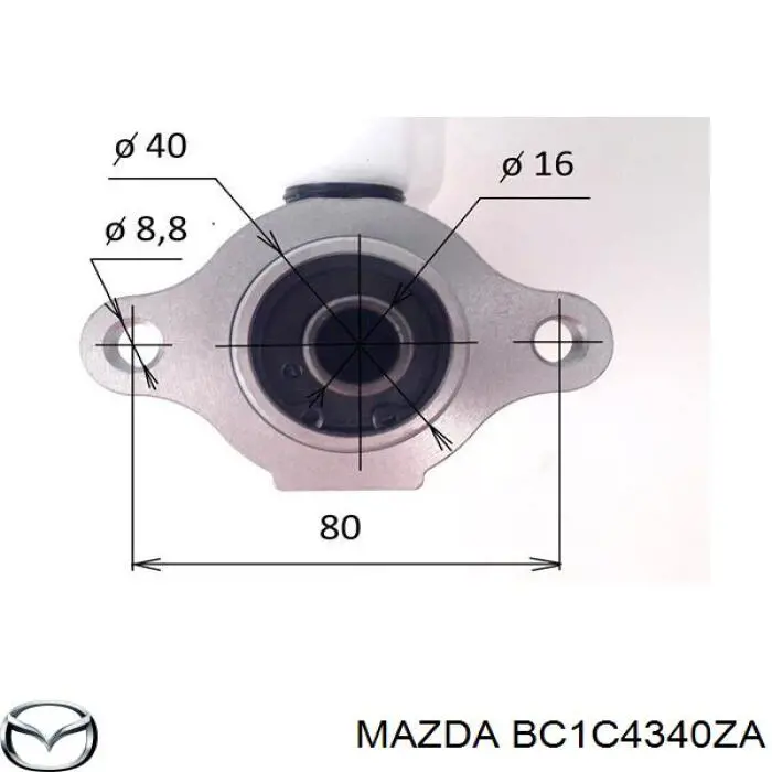 BC1C4340ZA Mazda 