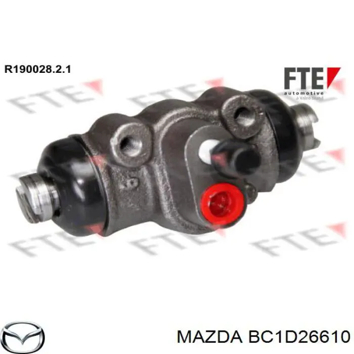Купить BC1D26610 Mazda Цилиндр тормозной колесный