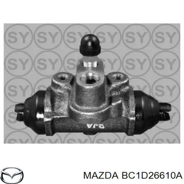 Рабочий тормозной цилиндр Mazda BC1D26610A цена, от 9.31 USD