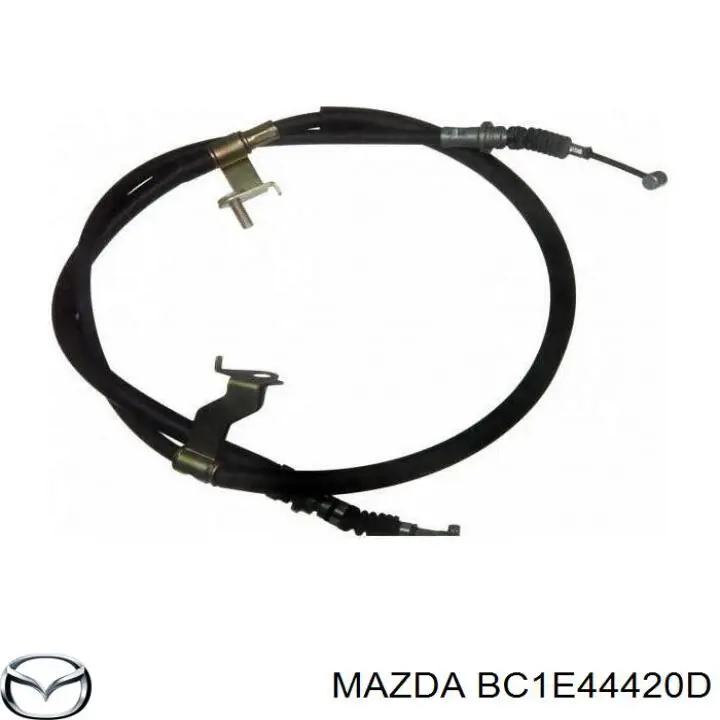 Трос ручного тормоза задний Mazda BC1E44420D цена, от 33.89 USD