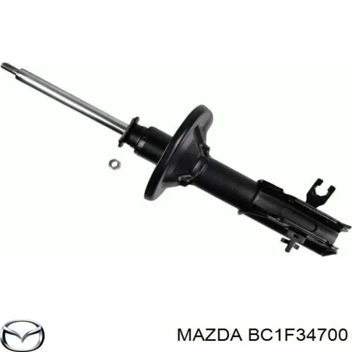 Амортизатор передний правый BC1F34700 Mazda