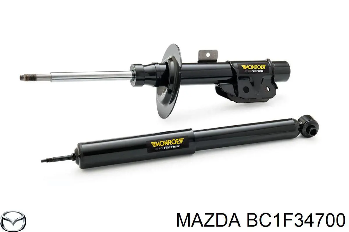 Амортизатор подвески передний левый Mazda BC1F34700 цена, от 38.14 USD