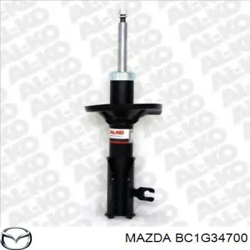 BC1G34700 Mazda амортизатор передний правый