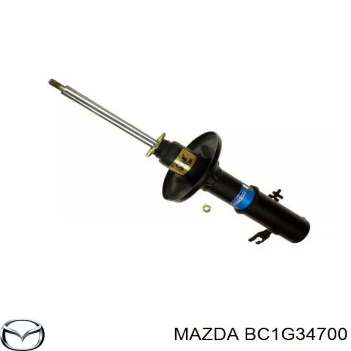 Амортизатор передний правый BC1G34700 Mazda