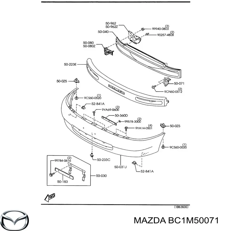  BC1M50071 Mazda