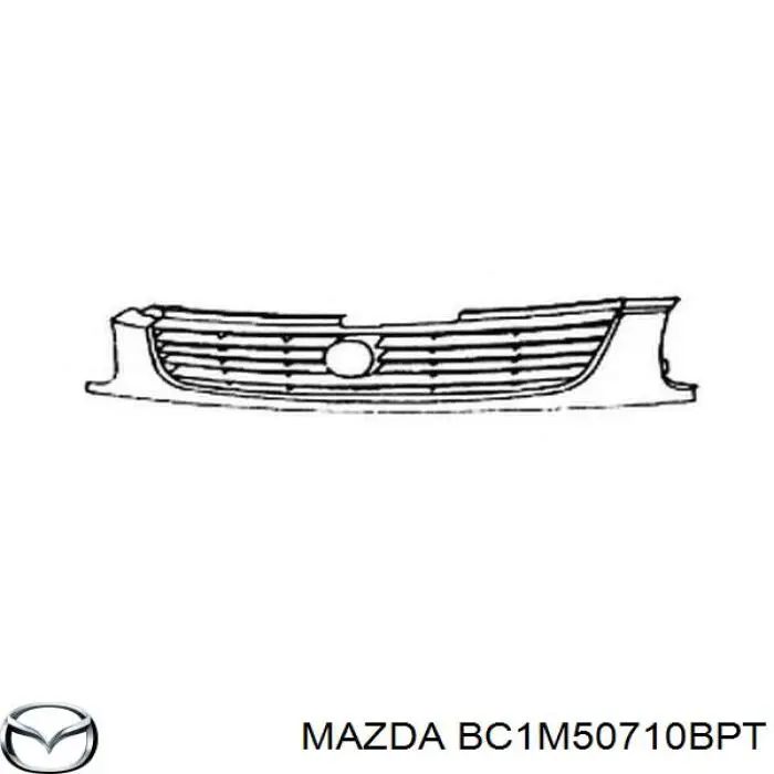 Купить Решетка радиатора Мазда 323 S V BA