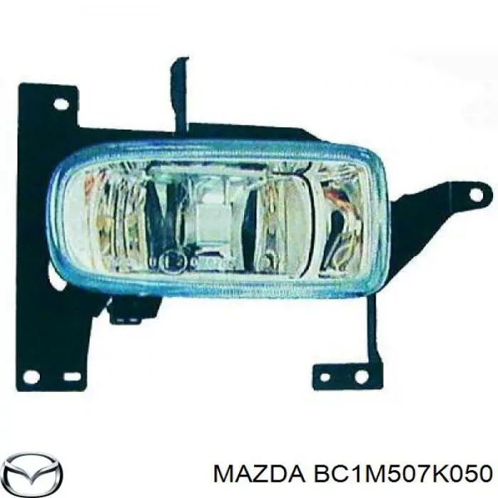 Ресничка (накладка) левой фары на Mazda 323 S V 