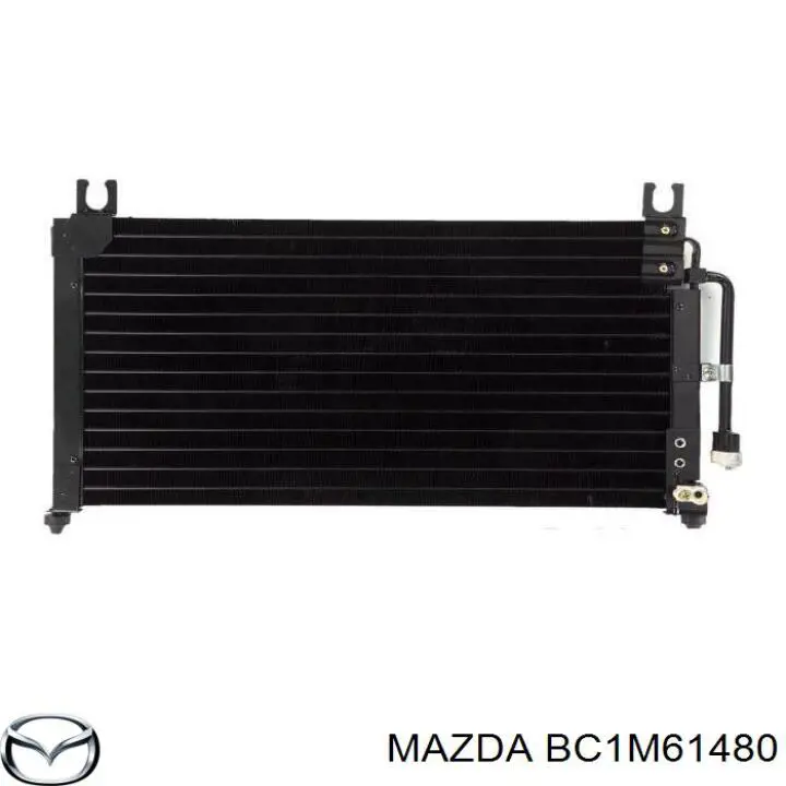 BC1M 61 480 Mazda радиатор кондиционера