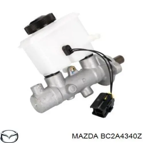 Цилиндр главный тормоза (гидротормозов) Mazda BC2A4340Z цена, от 78.51 USD
