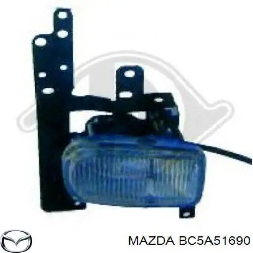 Противотуманные фары Мазда 323 P V (Mazda 323)