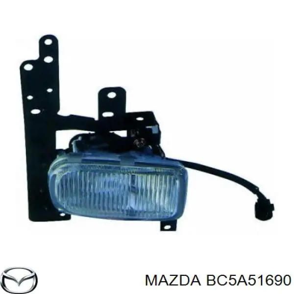 Противотуманная фара левая на Mazda 323 C V BA