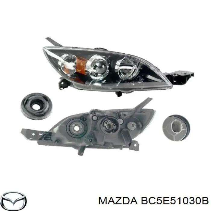 Фара правая BC5E51030B Mazda