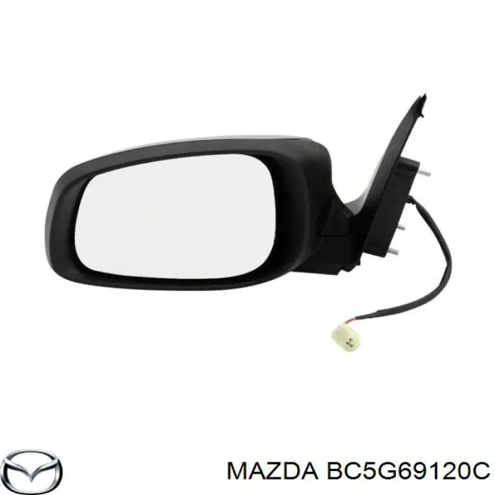 Наружное зеркало правое Mazda BC5G69120C цена, от 31.67 USD
