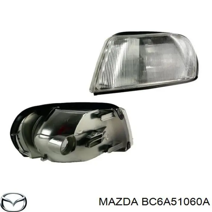 Указатель поворота правый BC6A51060A Mazda