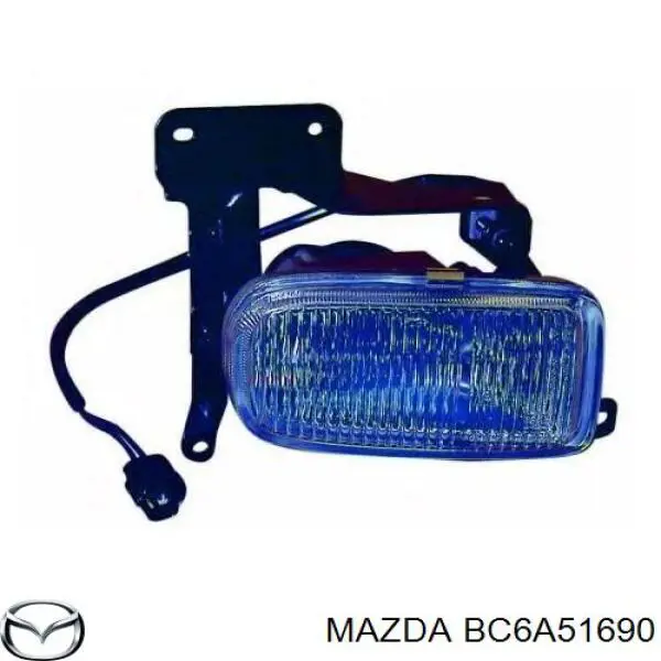 Противотуманные фары Мазда 323 F V (Mazda 323)