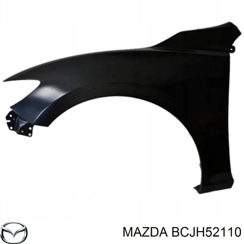 Pára-lama dianteiro direito para Mazda 3 (BP)