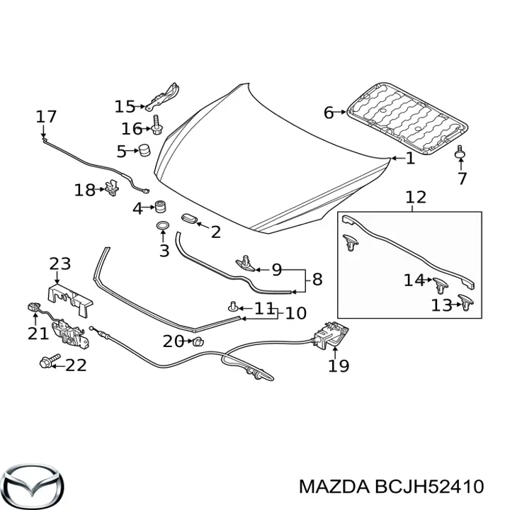 BCJH52410 Mazda