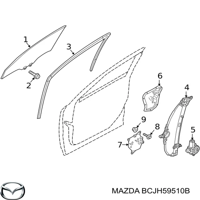 BCJH59510B Mazda 