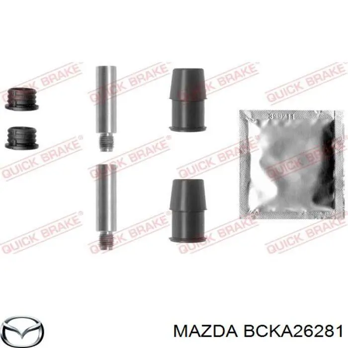 BCKA26281 Mazda Скоба тормозного заднего суппорта
