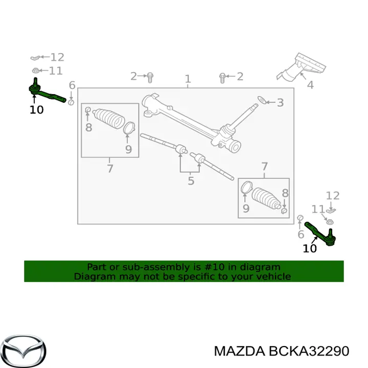 BCKA32290 Mazda 