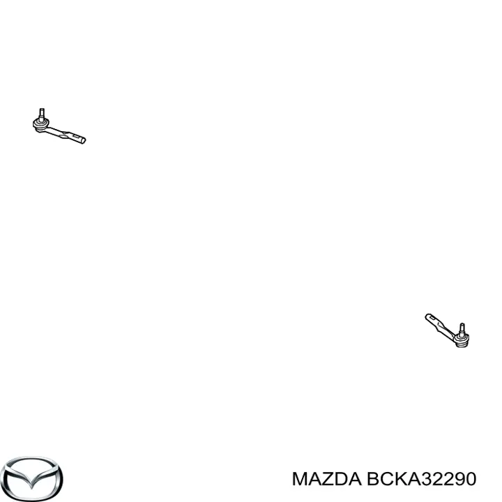 Рулевой наконечник Mazda BCKA32290 цена, от 16.93 USD