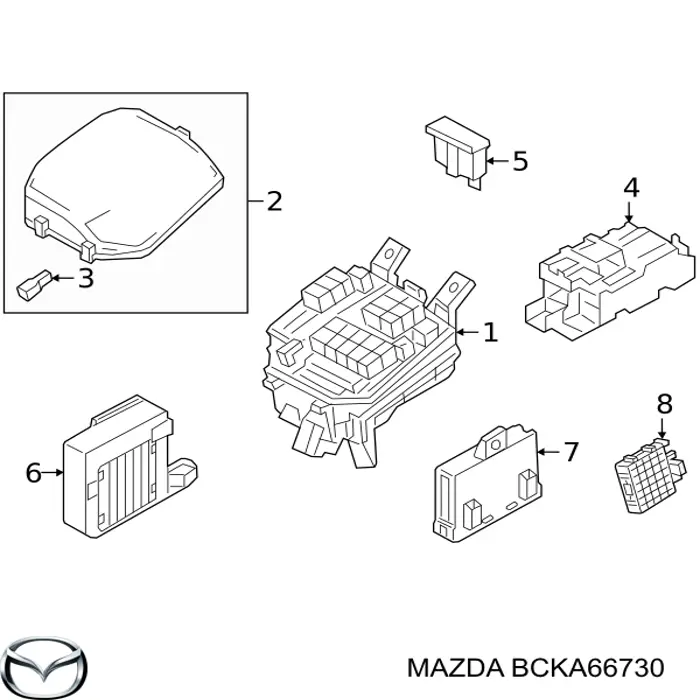  BCKA66730 Mazda