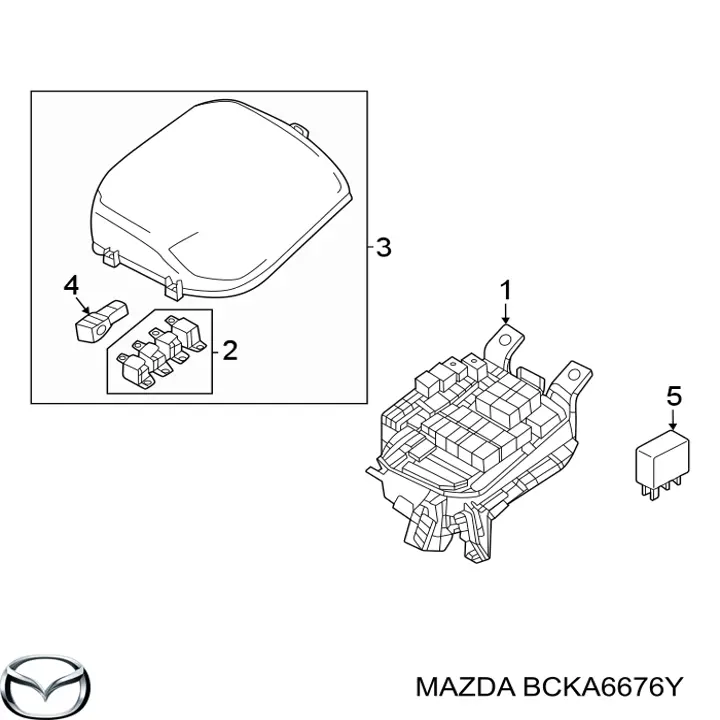  BCKA6676Y Mazda