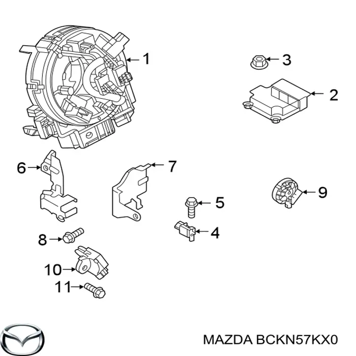 BCKN57KX0 Mazda 